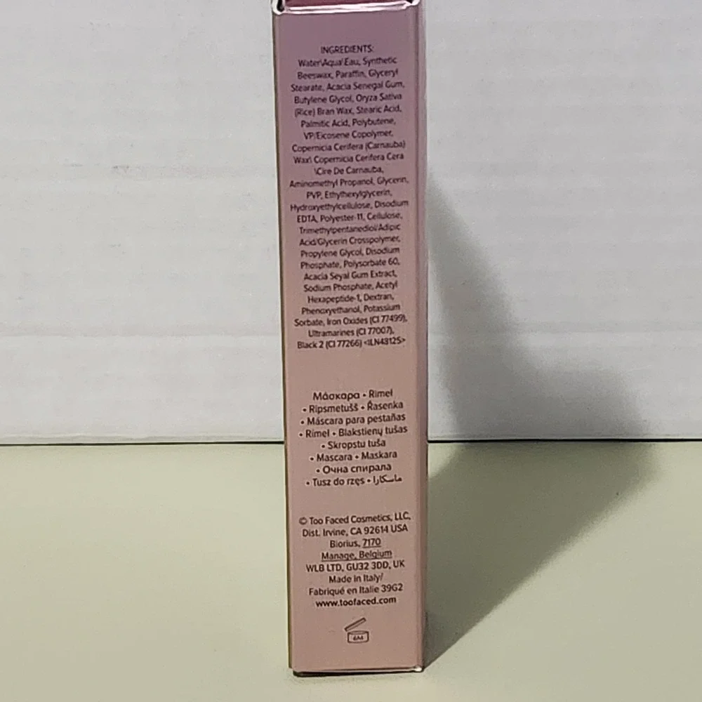 Too‎ Faced Better Than Sex Volumizing Mascara Black .27 oz Full Size NIB